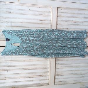 Patagonia blue and gray sleeveless dress. Medium